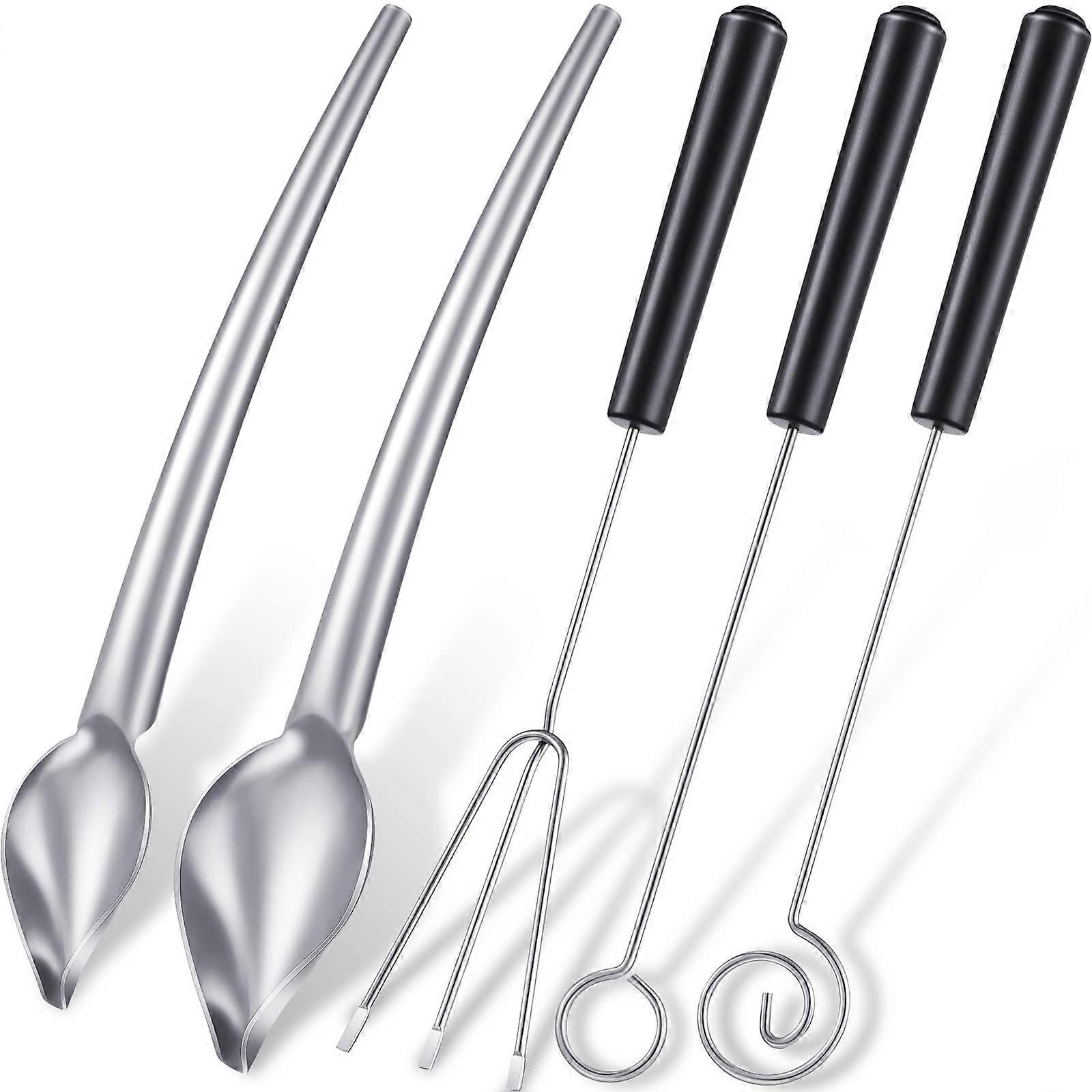 Candy Dipping Tools 3-Piece Chocolate Forks and Spoons Set for Candy Making and Chocolate Coating