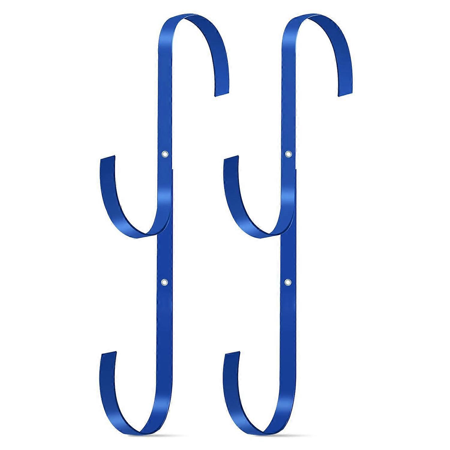 1/2Pcs Swimming Pool Pole Hook Leaf Skimmer Net Holder Strong Load-bearing Universal Compatibility
