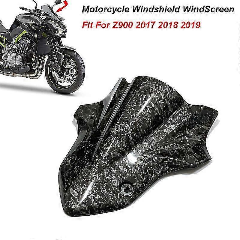 Fit For Kawasaki Z900 Z 900 17-19 Motorcycle Accessories Windshield Shield Airflow Wind Screen Shield Deflector Protector Cover