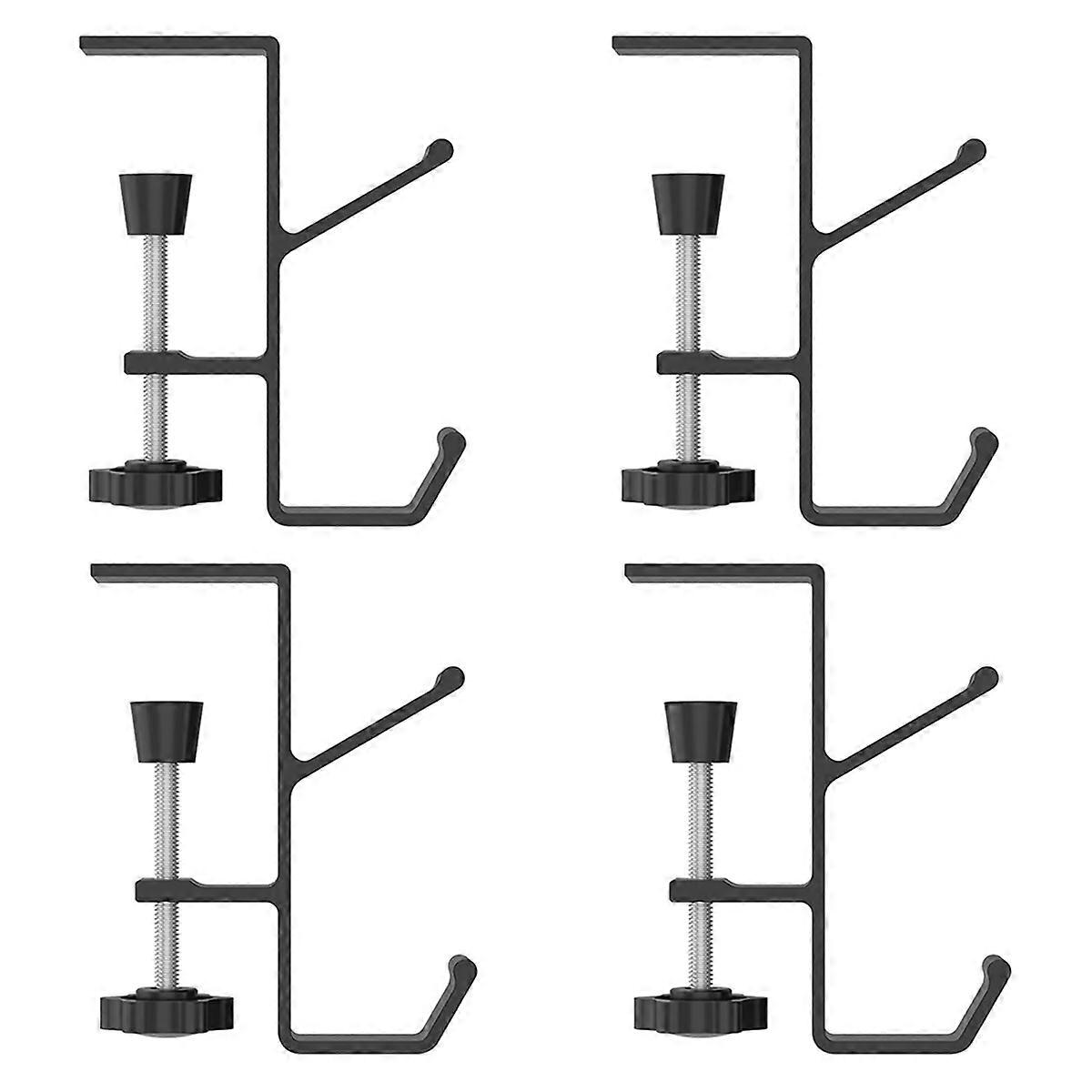 Adjustable Fireplace Stocking and Ornament Hooks, Metal Hooks for Christmas Mantel Decorations