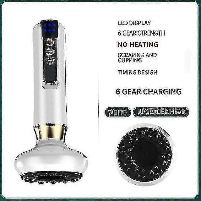 電動カッピングマッサージャー 真空吸引カップ グアシャ アンチセルライト 美容 健康 スクレイピング 赤外線ヒート スリミングマッサージセラピー-xt