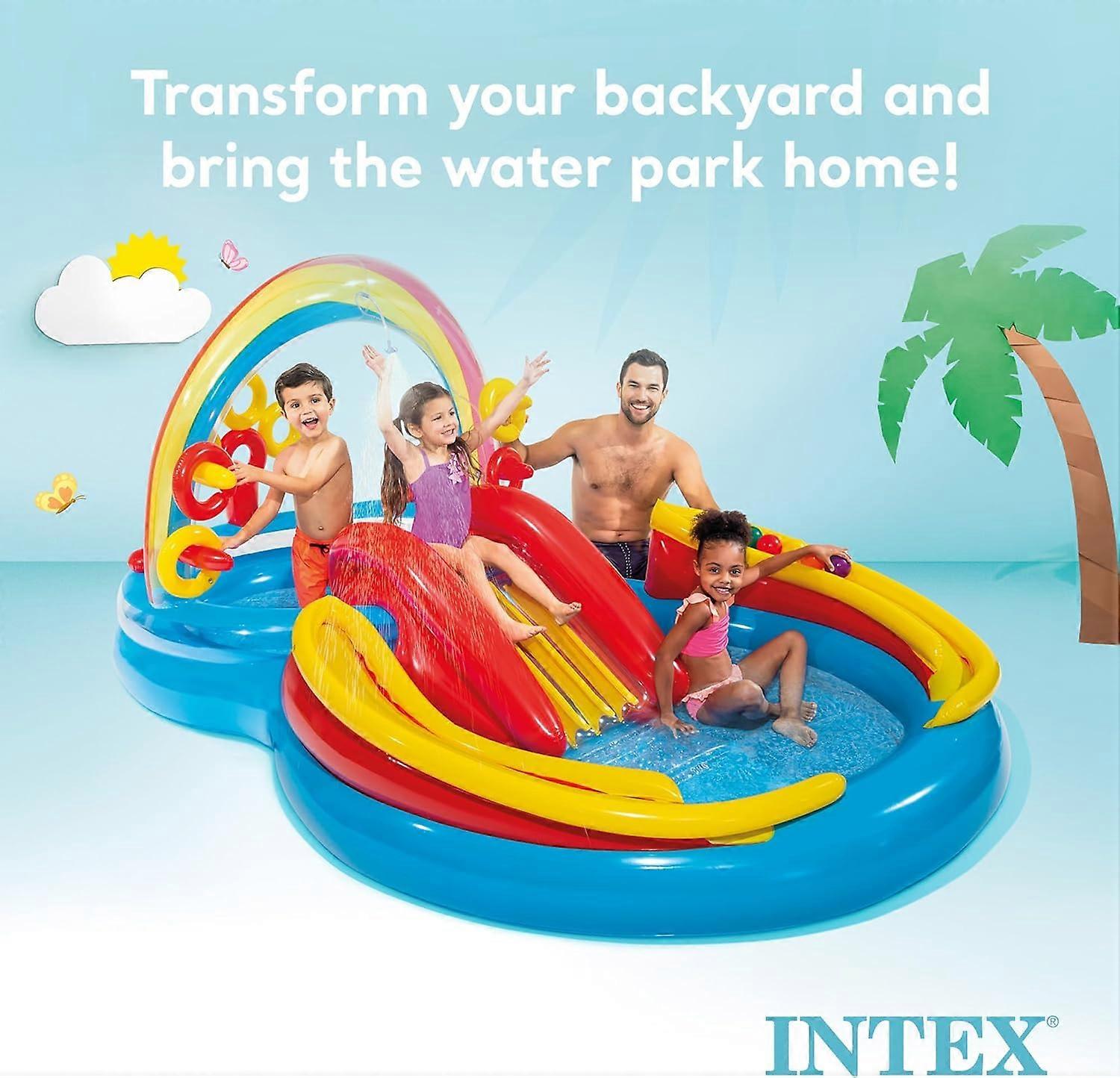 Intex Rainbow Pool Play Centre