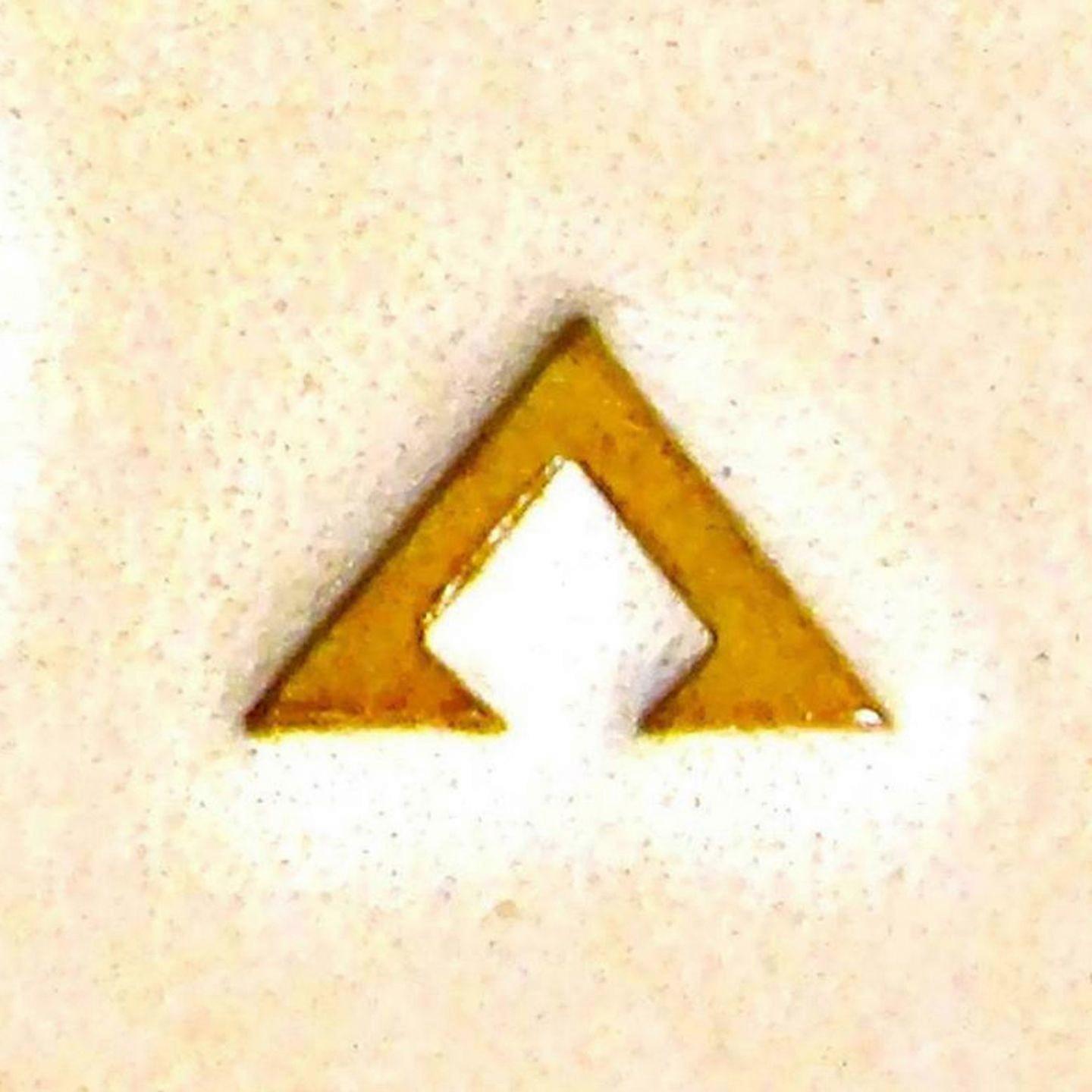 Craft Sha Leathercraft 7mmx11mm E292 Triangular Pattern Custom Leather Stamp
