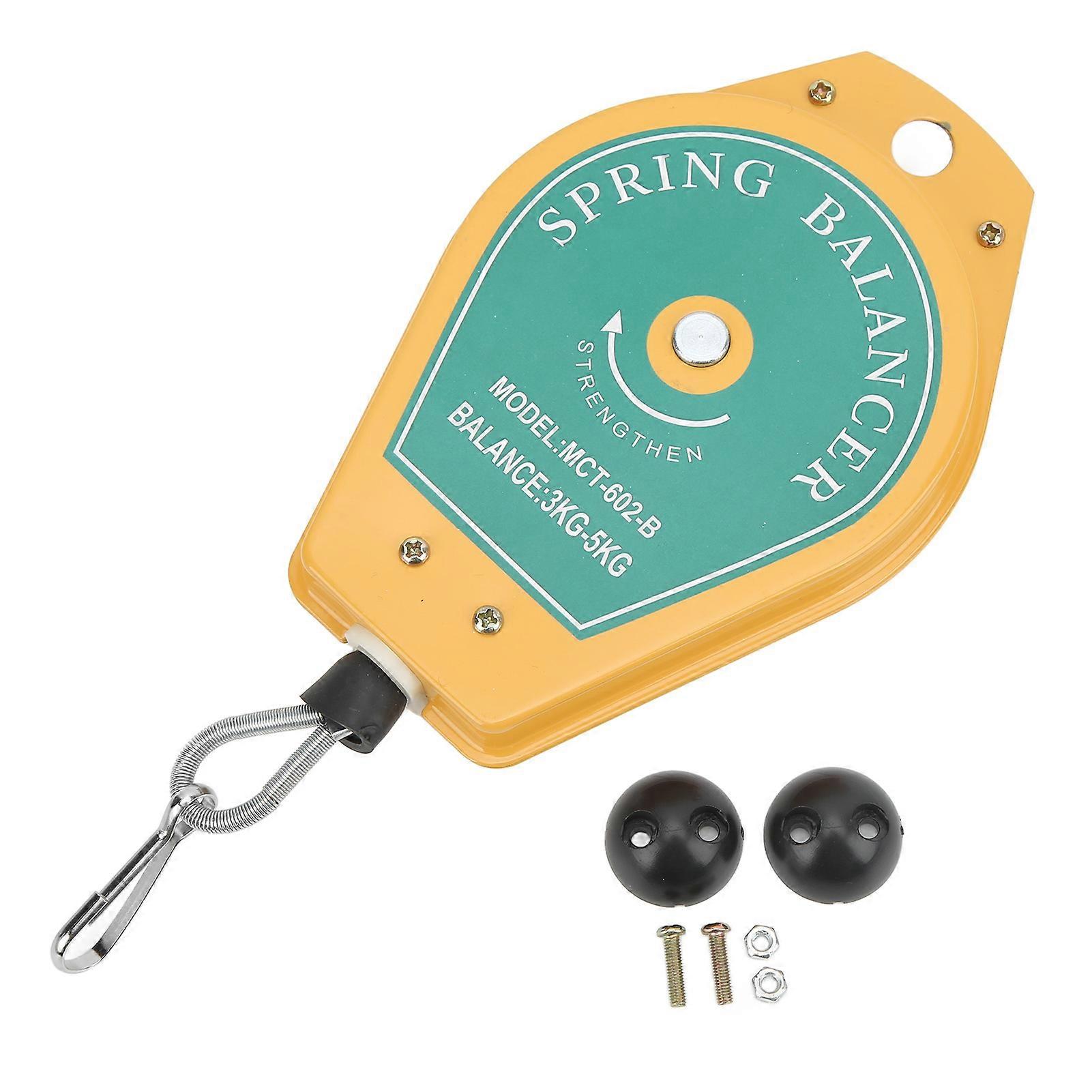 Spring Balancer 3 to 5Kg Load Bearing Retractable Tool Fixture Holder Hanging with Fittings