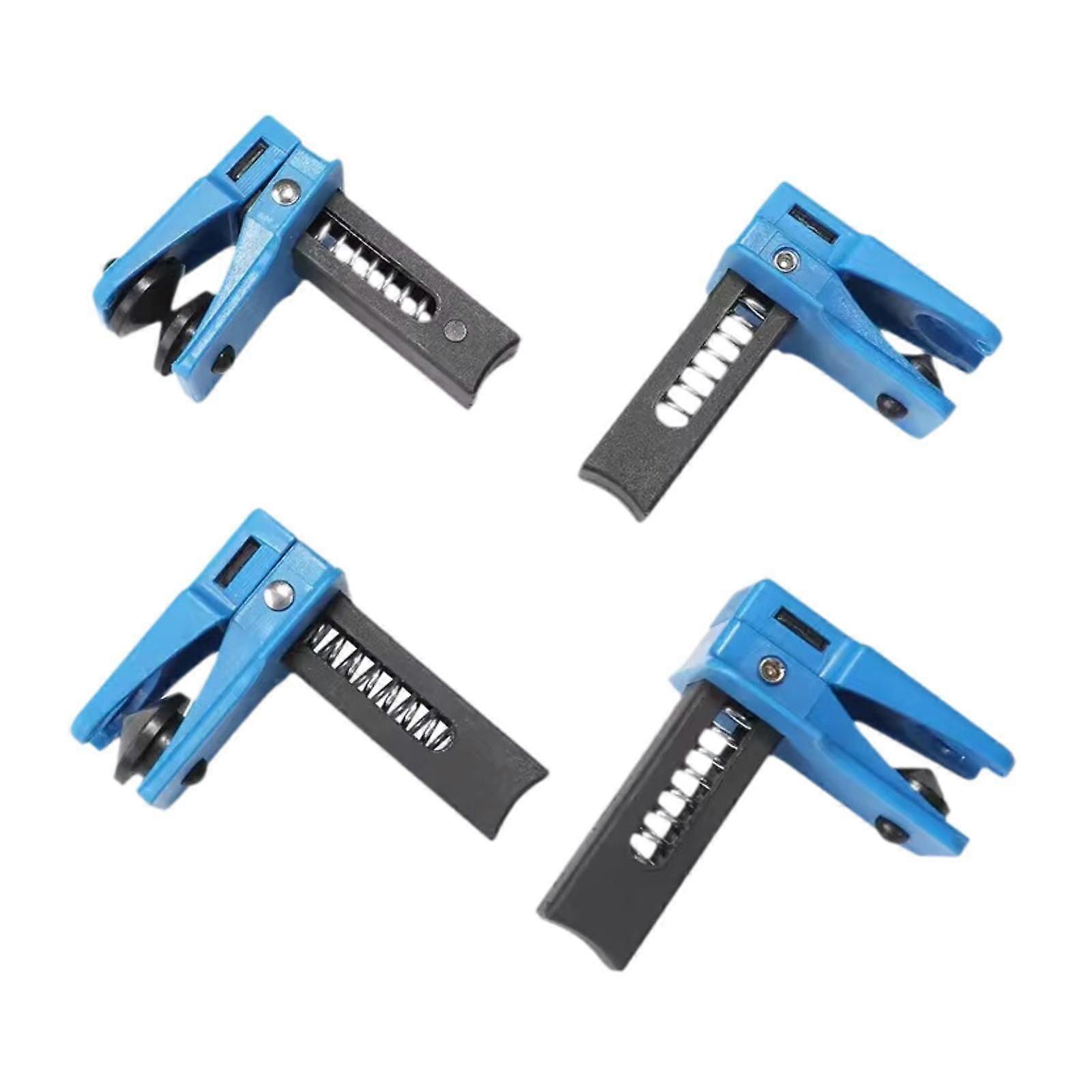 4Pcs Brake Fluid Line Clamp Tool Fitting for 5/16" 3/8" 1/2" Hose Sizes