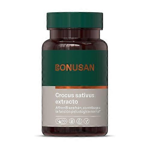 Crocus Sativus saffron extract 60 capsules