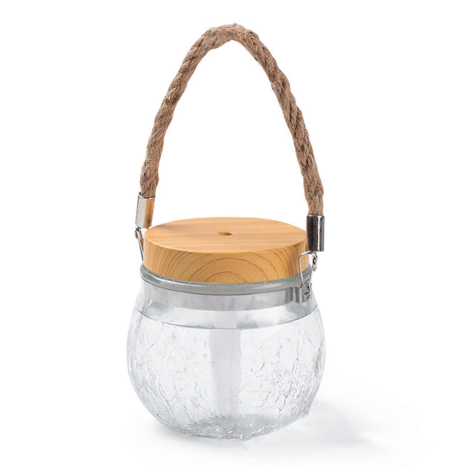 Glass Humidifier Desktop Air Atomizer Diffuser USB Rechargeable Household Accessories