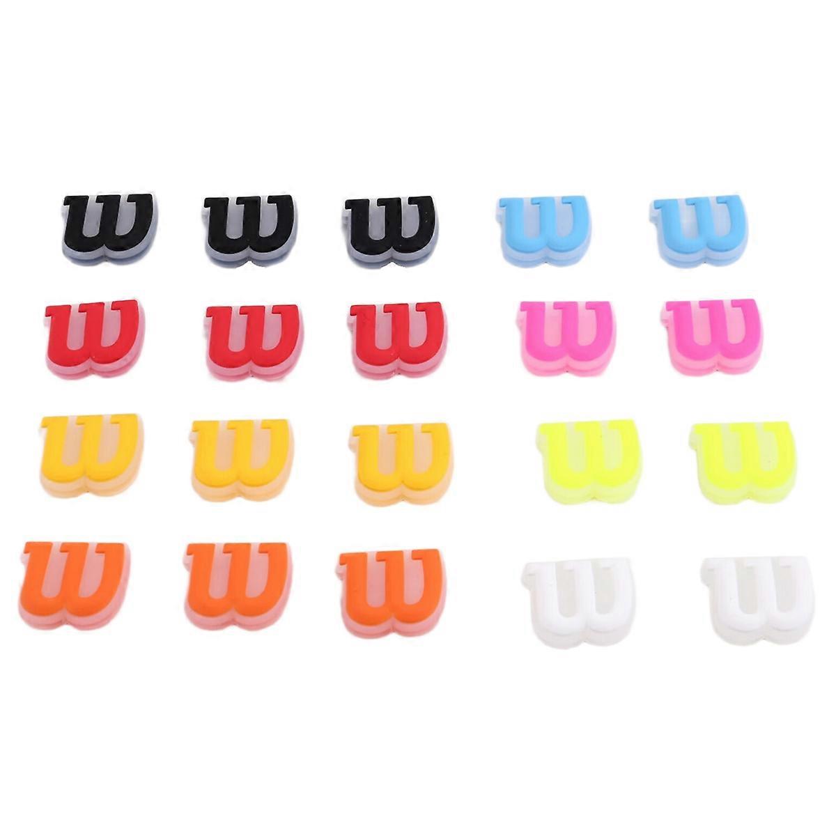 Alphabet Tennis Racket Dampener Environmentally Friendly Silicone Tennis Racket Dampener Tennis Rac