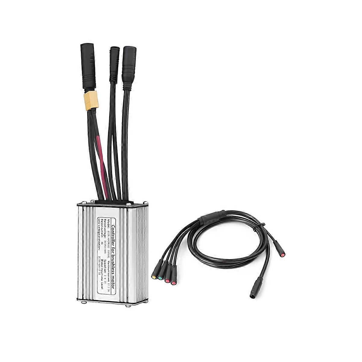 Electric Bicycle Controller with 1T5 Light Wire KT-17A Waterproof Sine Wave Controller Essential E-Bike Accessory