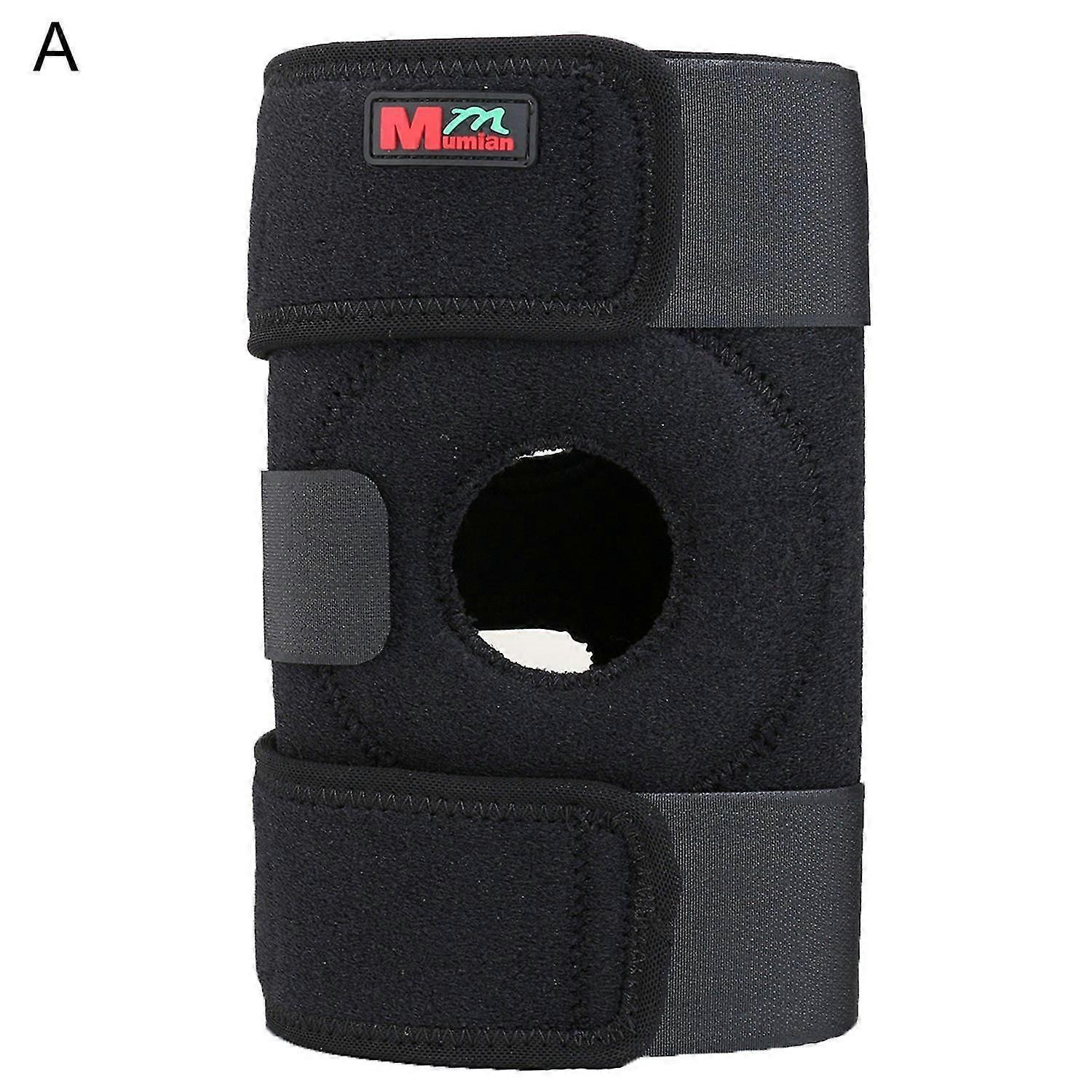 Mumian Kneepad Anti-slip Effect Open Knee Brace Protector Beneficial Soft Mesh Fabric Open Knee Brac