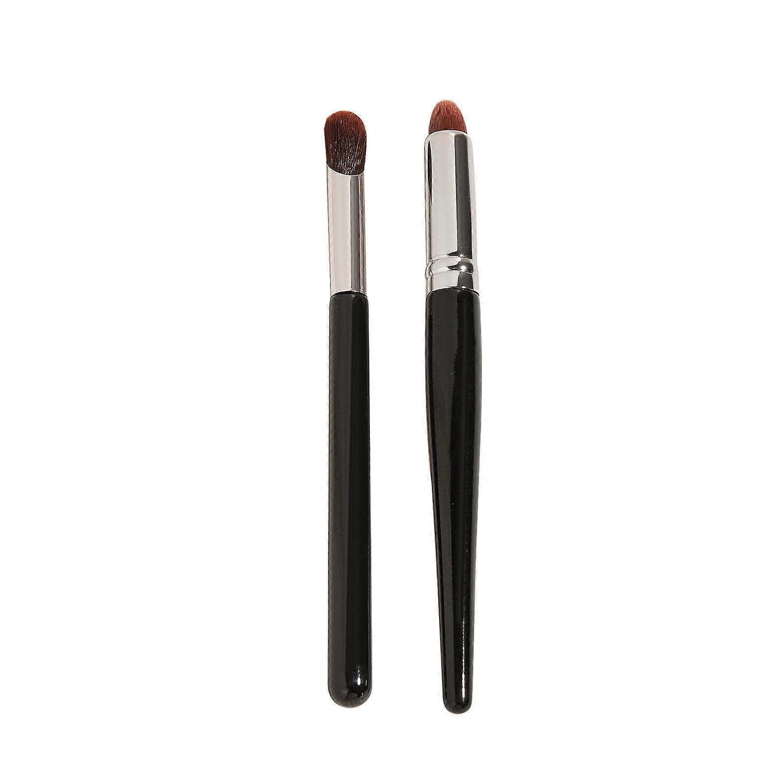 Make-up-Pinsel Set 2 Holzgriff Nylon Haar Make-up Pinsel Make-up Tool Combo Set Make-up Set Make-up