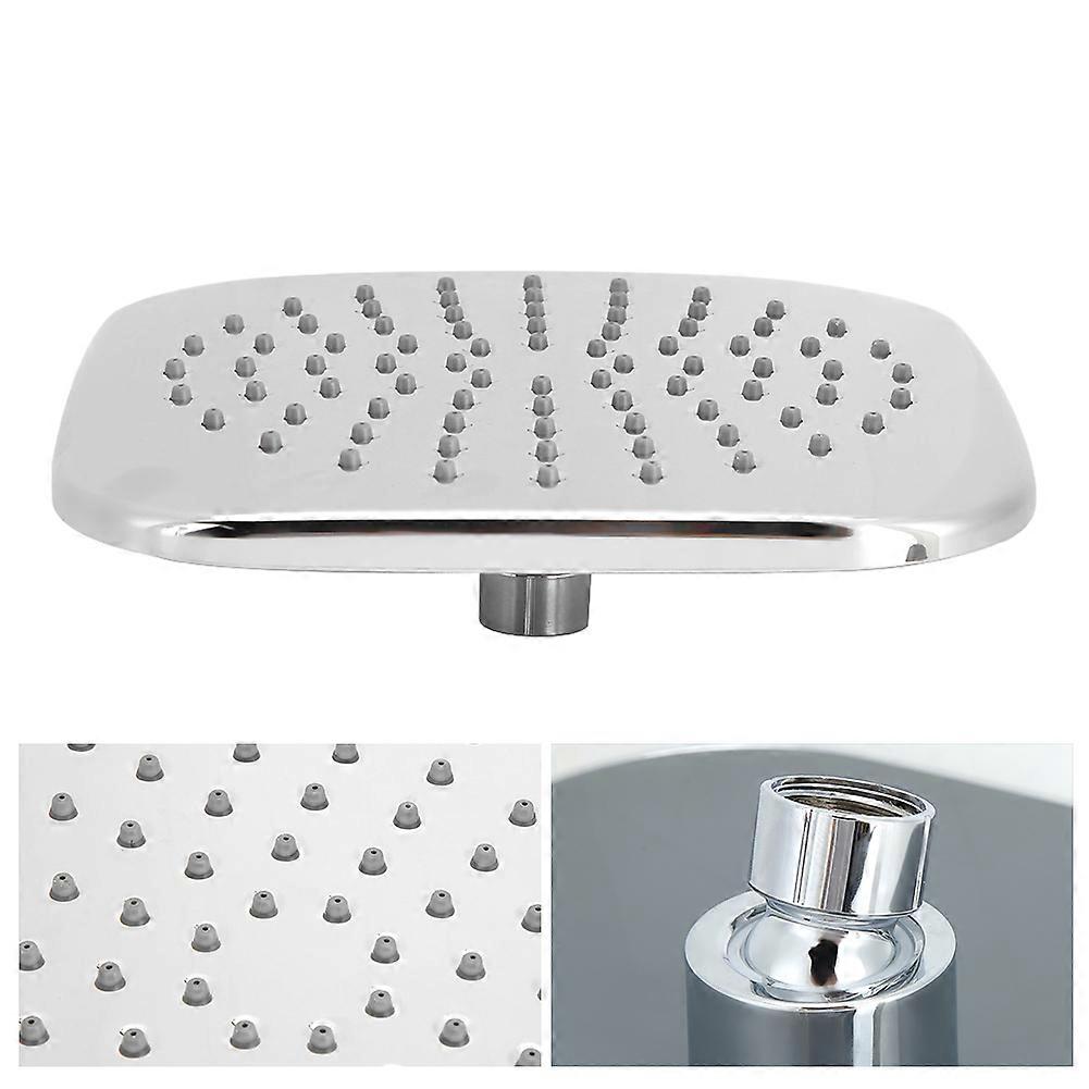 ABS Electroplated Water-Saving Shower Head for Bathroom Use Model WS-01 1/2-Inch NPT ABS Material Adjustable Spray