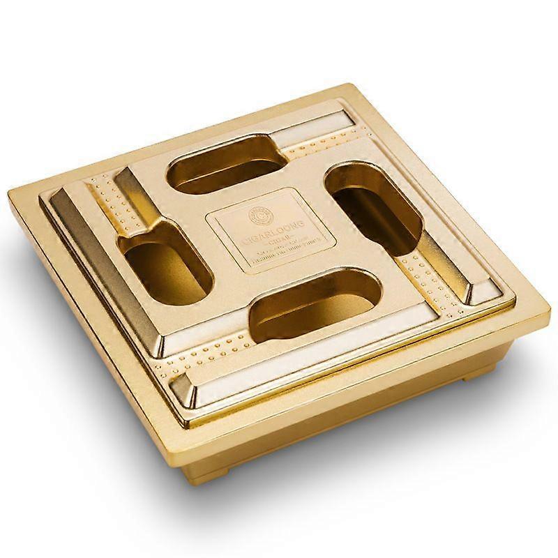 Cigar Ashtray Is A Four-Slot Metal Cuban Cigar Ashtray That Can Be Disassembled