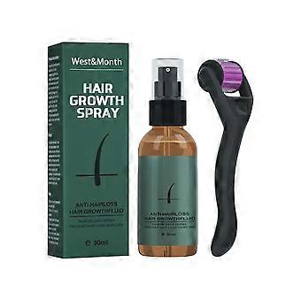 Beard Growth Spray Kit Nourishing Moisturising Spray Beard Care Beard Growth Massage Thickening Fluid