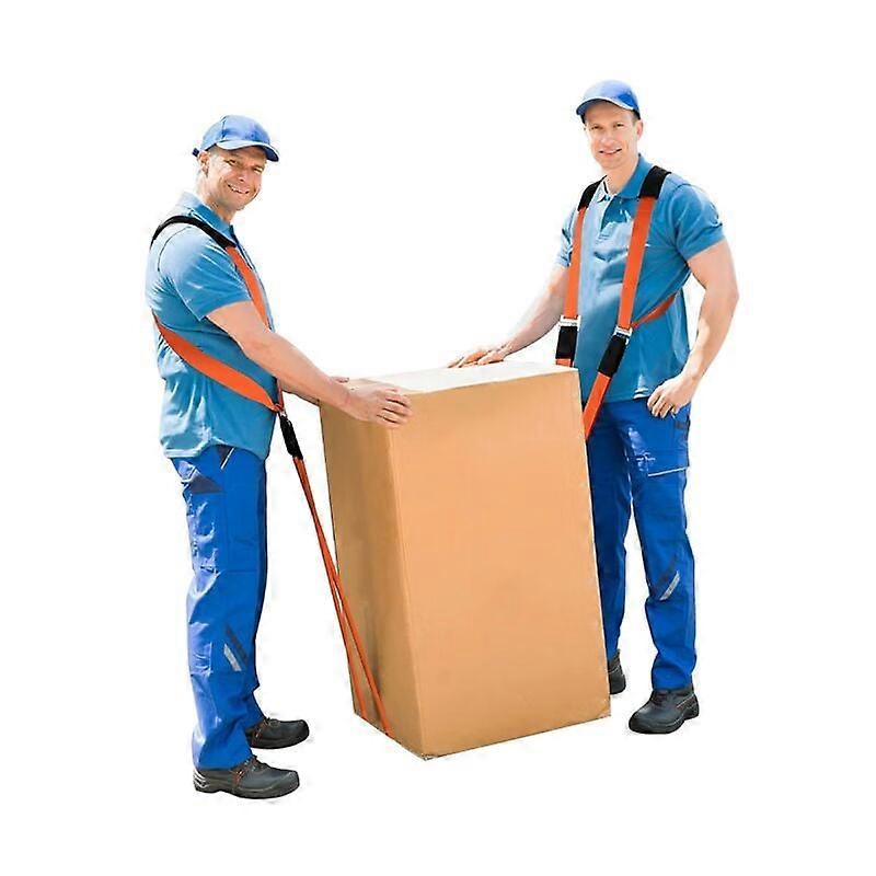 Padded Adjustable Moving Straps With 8-Point Support