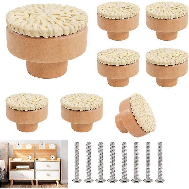 Natural Wooden Bohemian Cabinet Knobs