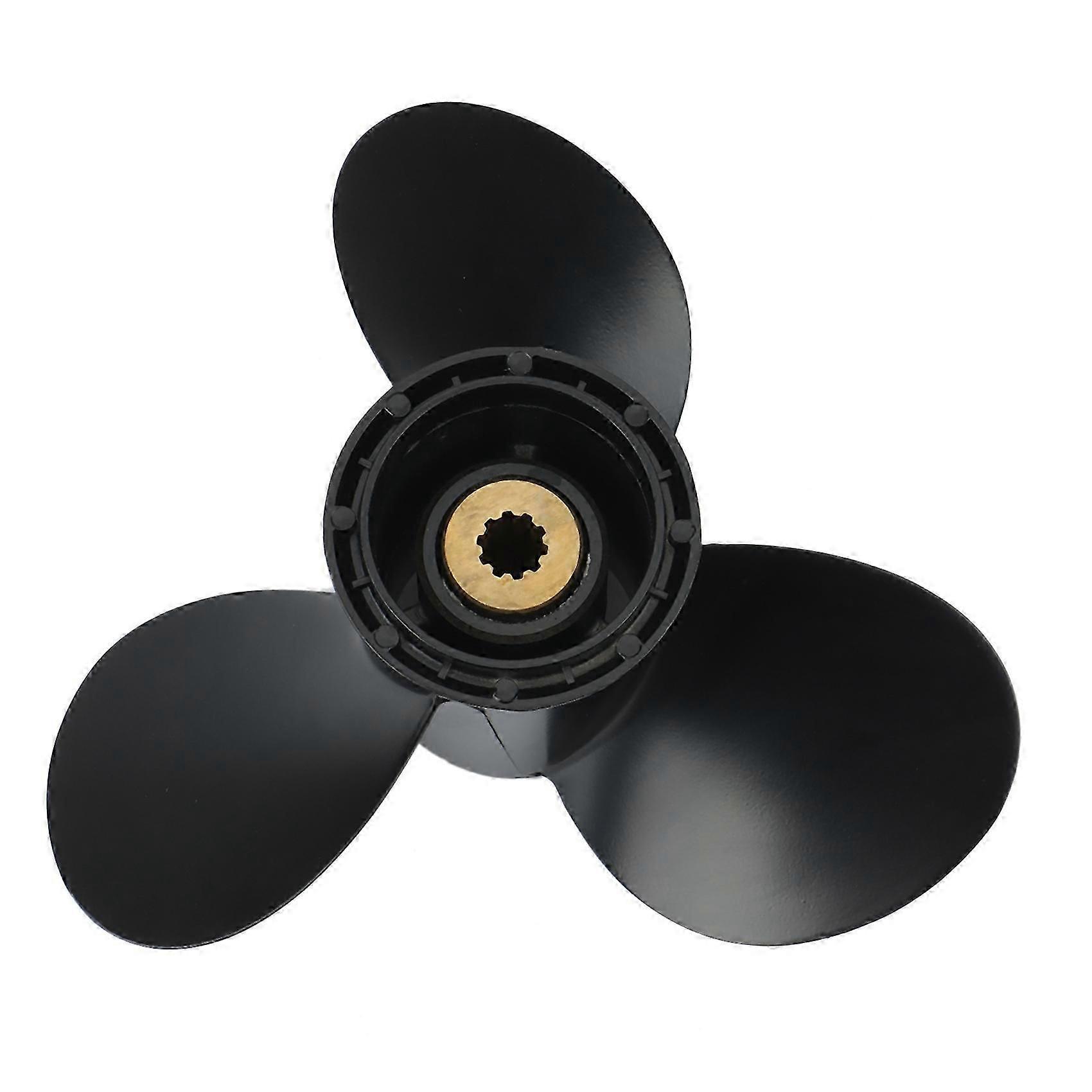9.25x12 Aluminum Boat Propeller For Honda Outboard 8-20HP Motors - 8 Tooth