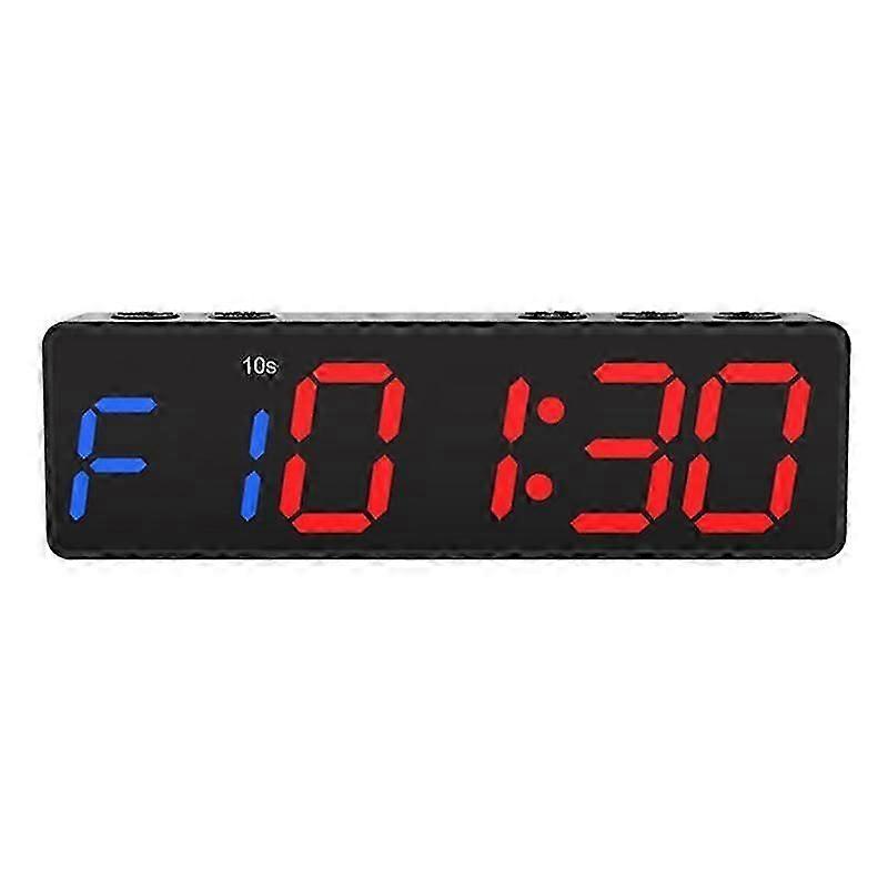 Portable Gym Timer for Workouts, Magnetic USB Rechargeable Interval Timer with Countdown/Stopwatch
