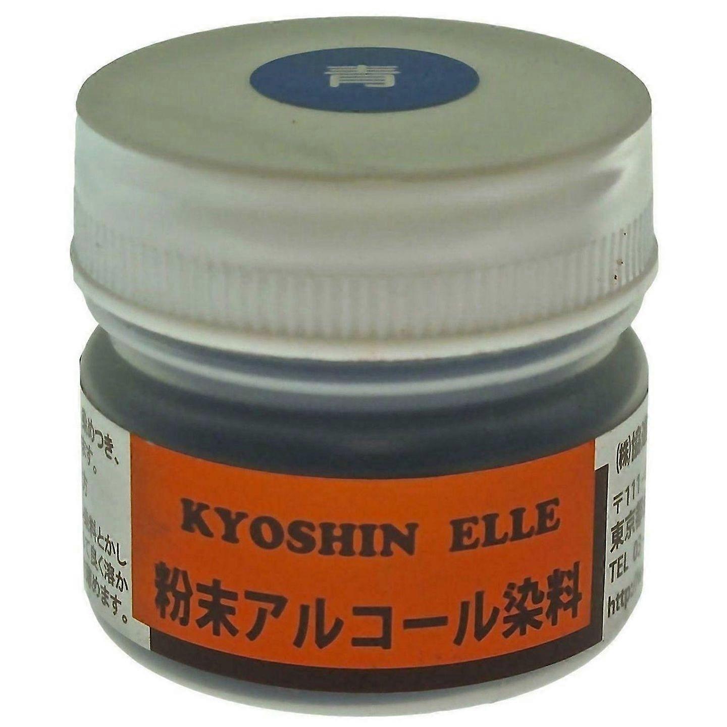 Powdered Leathercraft Alcohol Oil Dye 500ml for Vegetable Tanned Leather Blue