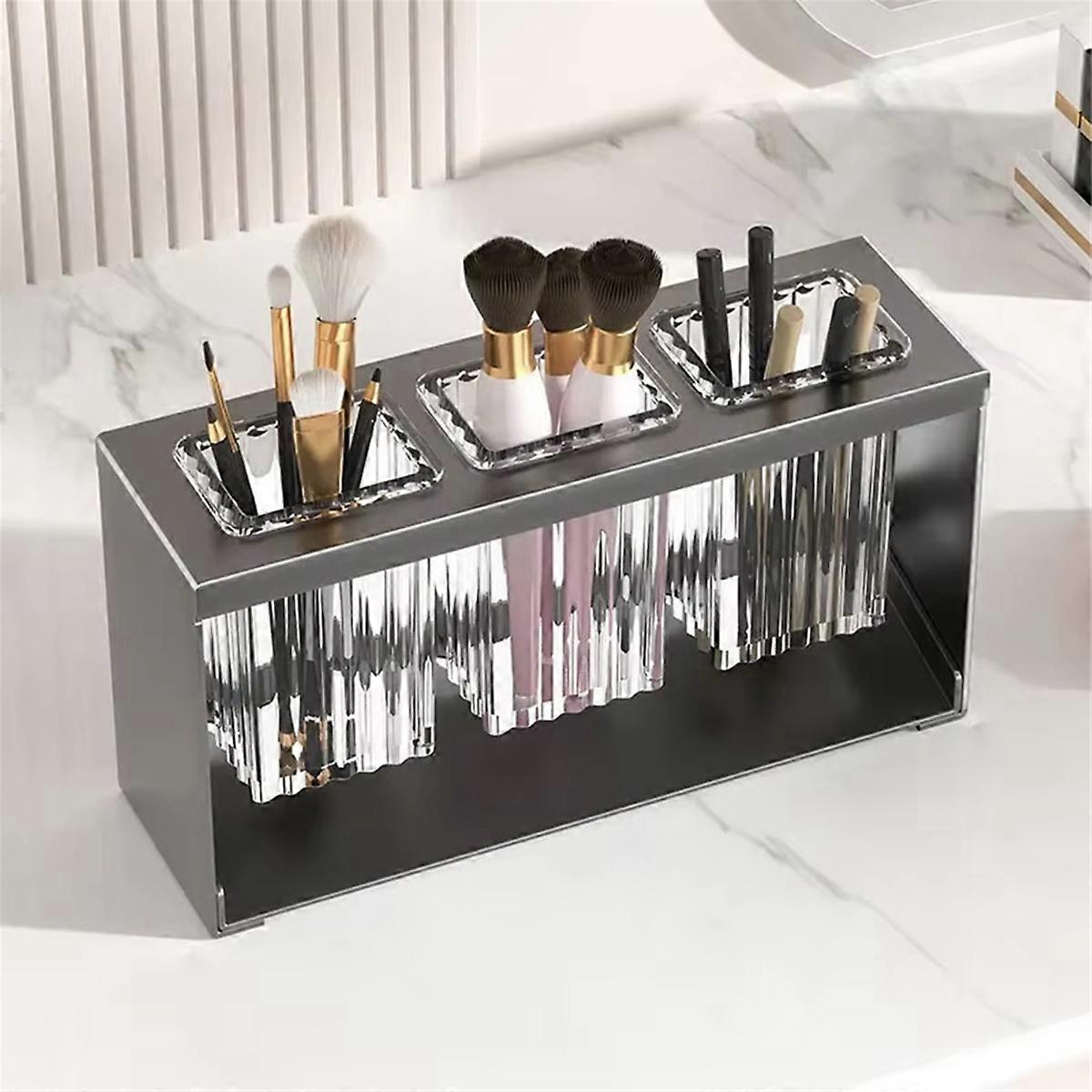 Multifunctional Chopsticks and Spoon Storage Rack Black