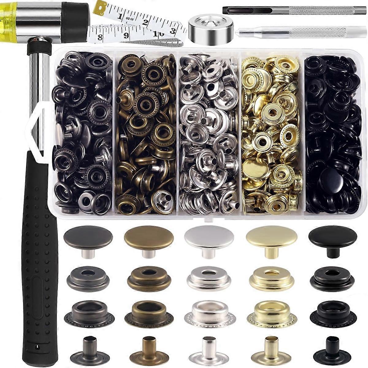 Stainless Steel Snaps, Heavy Duty Snap Fastener Tool