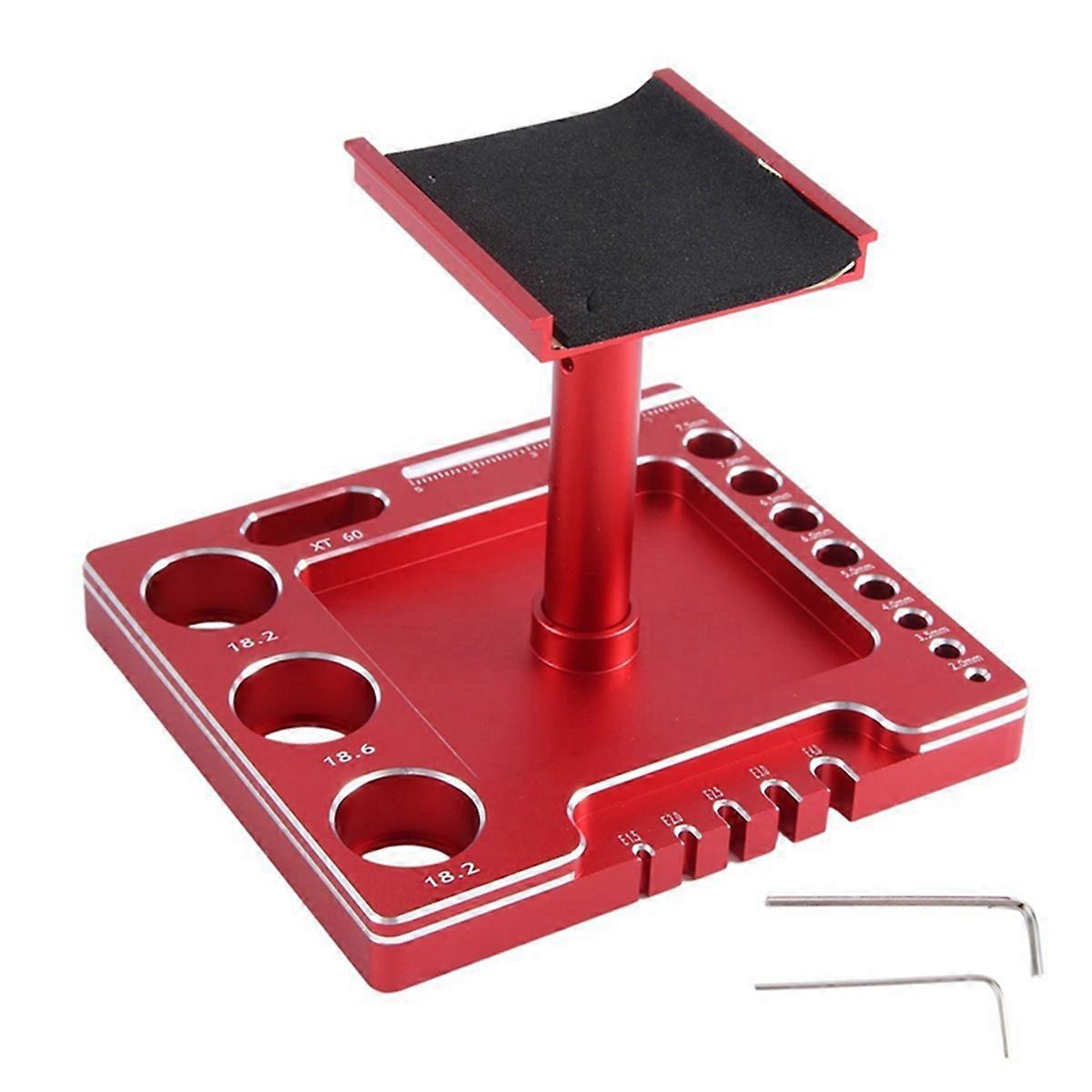 RC Repair Tools 1:18 1:24 for TRX4M SCX24 Fcx24 Welding Bench, Red