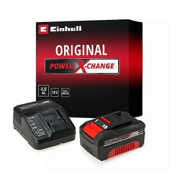 Einhell Starter Kit 4,0 Ah PXC (Lithium-Ion, 18V, 1 Ladegerät + 1 Akku 4,0 Ah)