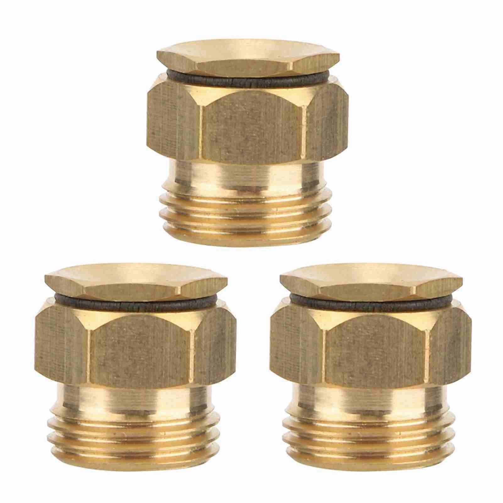 3Pcs G1/2" External Thread Adjustable Atomizing Misting Irrigation Garden Spray Nozzle