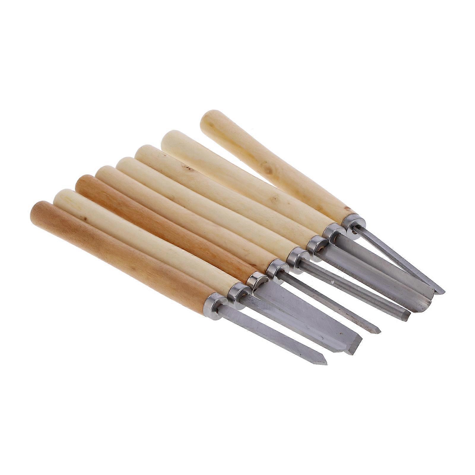 8-piece Woodworking Carving Chisel Set Ergonomic design, suitable for DIY