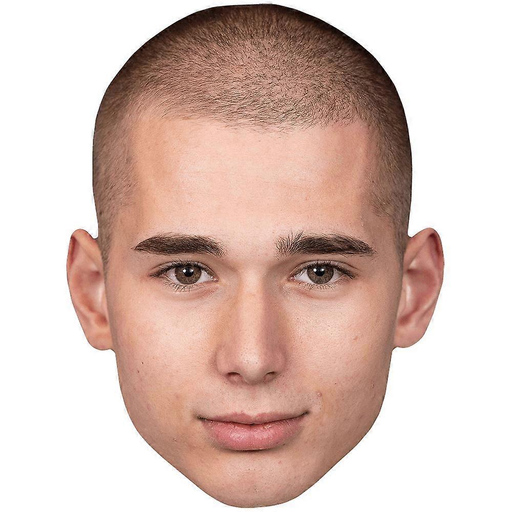 Reese Carter (Buzz Cut) Groot hoofd. Groter dan levensgroot masker.