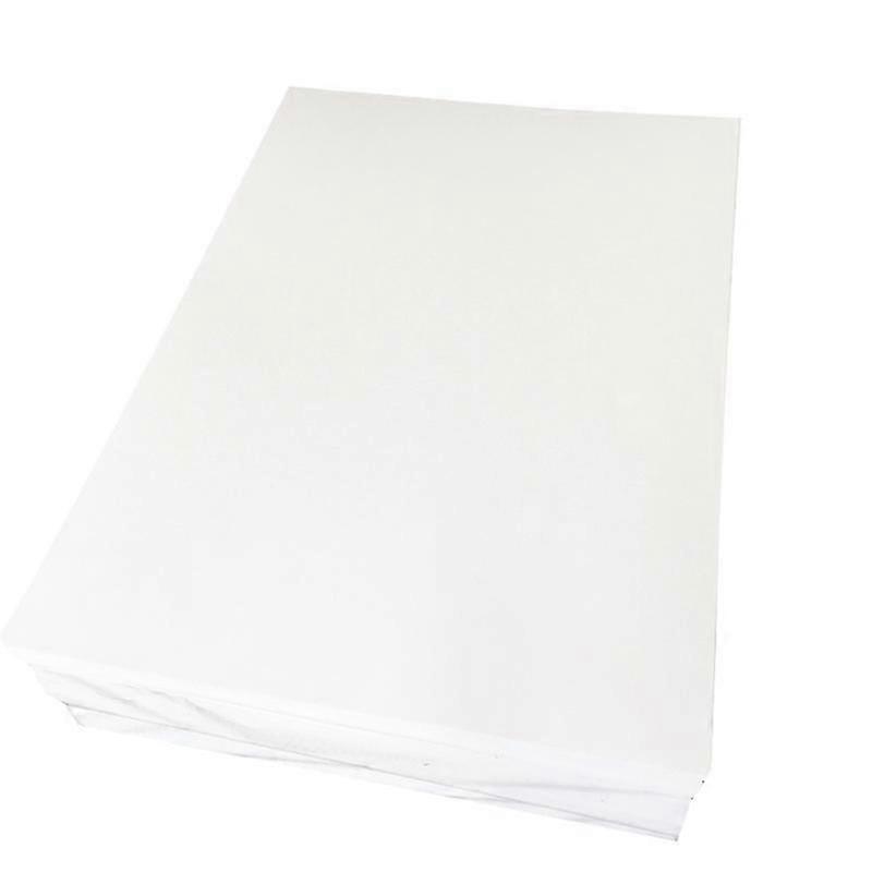 50 Sheet Printable Polypropylene Sticker Paper for Inkjet Printer Glossy White Waterproof - A4 Size