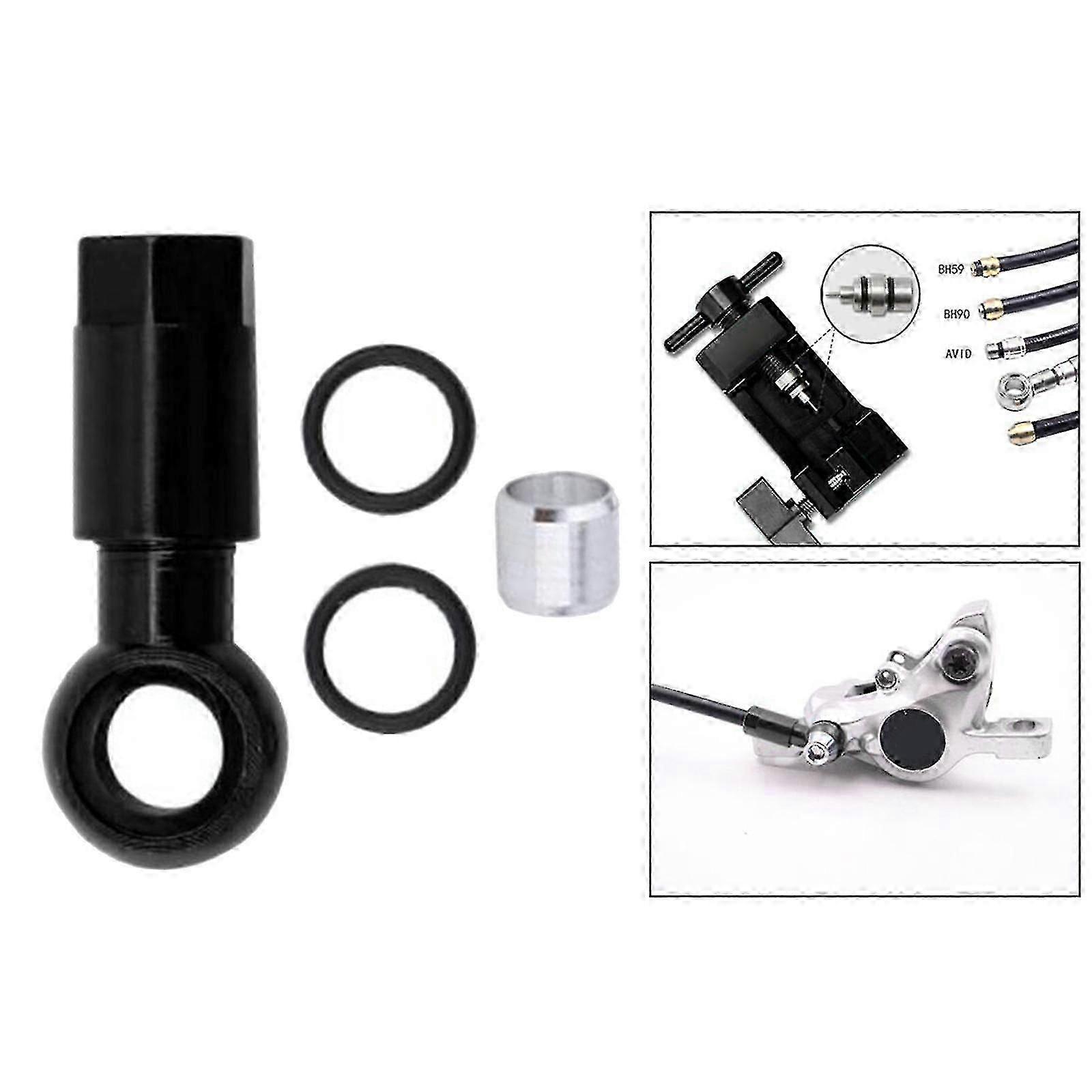 For Bicycle Tubing Connector for MTB Inserting Installation Tool - Black