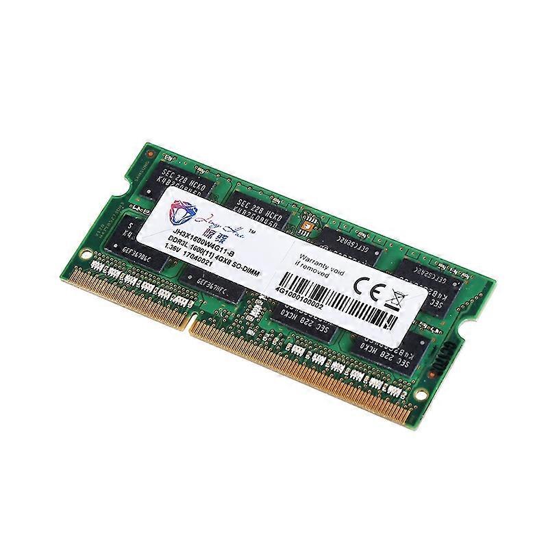 [New] JingHai 1600MHz DDR3L PC3L-12800S 1.35V Low Voltage Notebook Memory Strip, Memory Capacity: 4GB