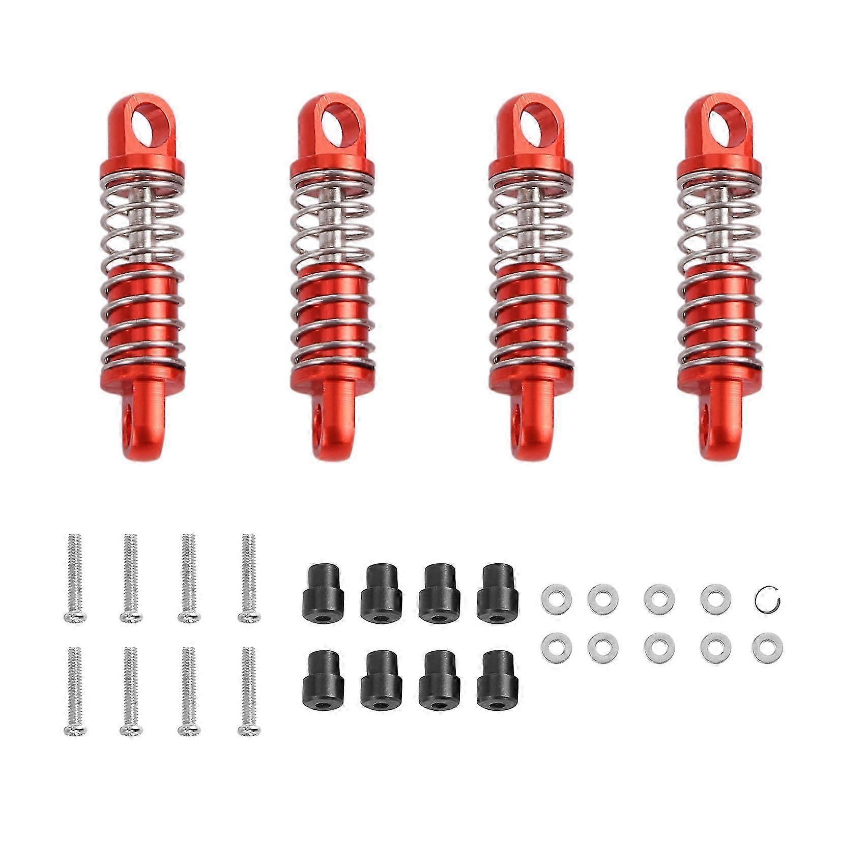 4Pcs Alloy Shock Absorber for 1/28 RC Car