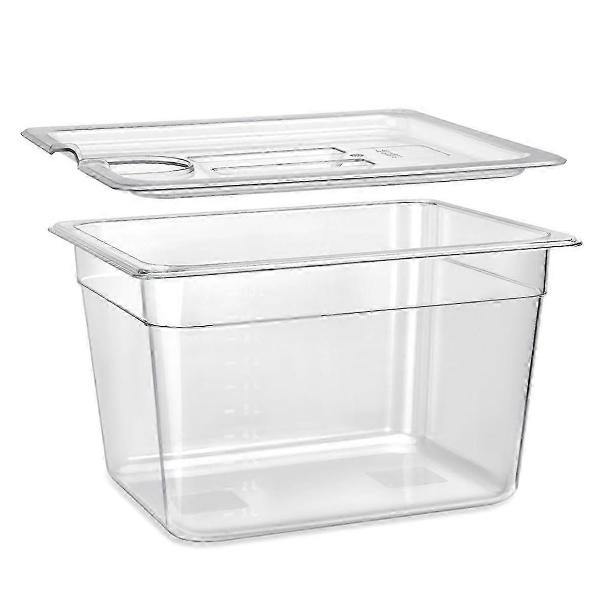 Slow Cooker Containers Slow Cooker Tub Boxes Perforated Slow Cooker Vacuum Kits Kitchen Tools 6L