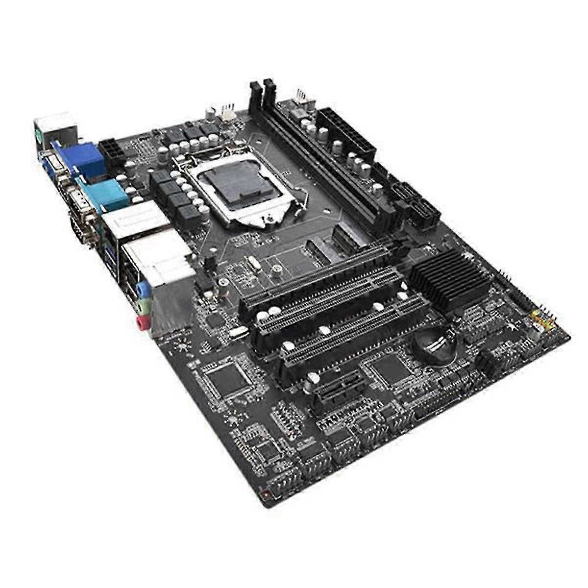 B365M Datorns moderkort LGA1151 DDR4 stöder 64 GB dubbla nätverksportar 2,5 Gigabit Ethernet M.2 Nv