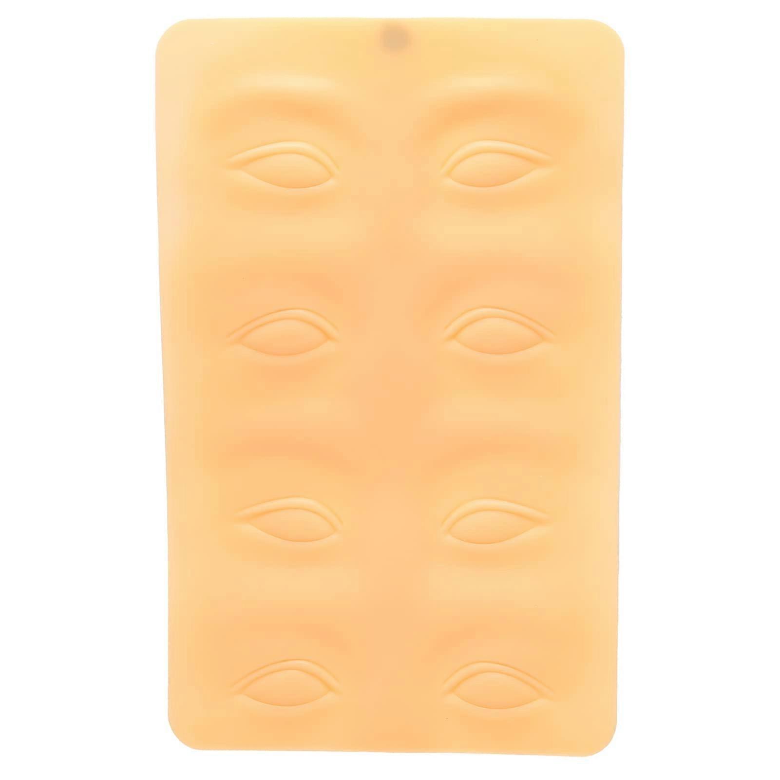 Silicone Microblading Practice Skin For Eyebrow Permanent Makeup Artists Or Beginners Eyebrow Training Surface