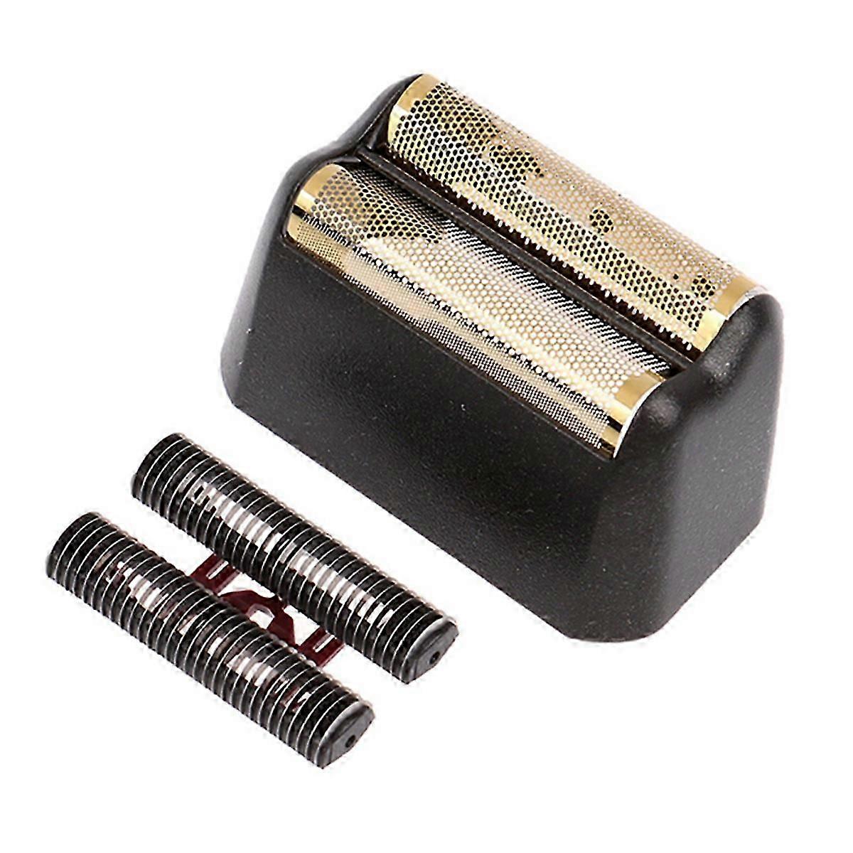 WAHL 8164シェーバーナイフホイルヘッドと互換性のあるシェーバーホイルカッター、ブラックゴールド