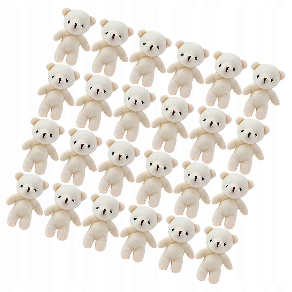 Mini Plush Bear Portable Toy 24 Pcs