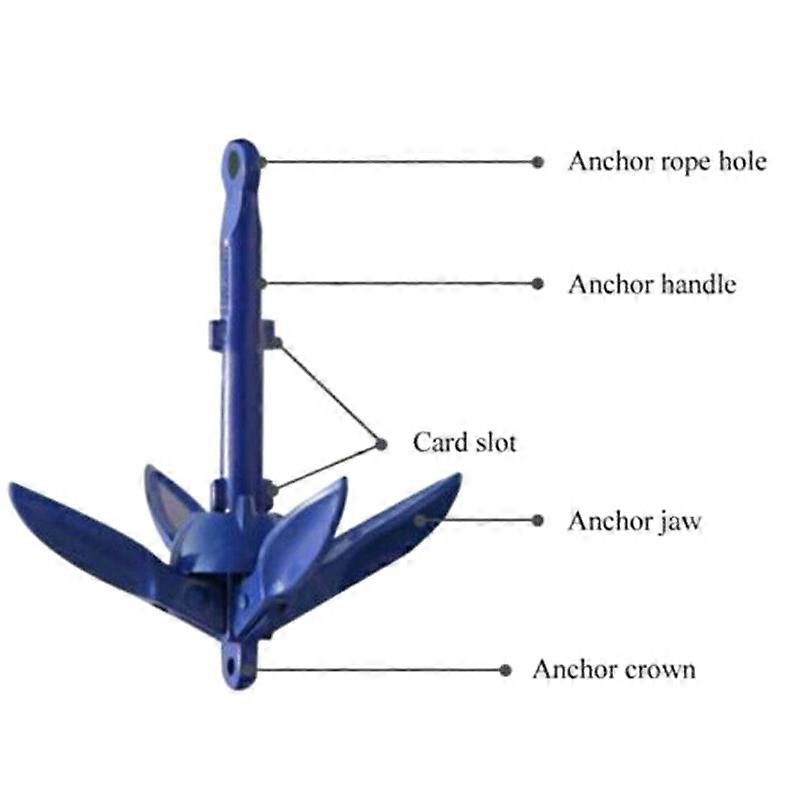 Folding Anchor Fishing Accessories for Kayak Canoe Boat Marine Sailboat Watercraft