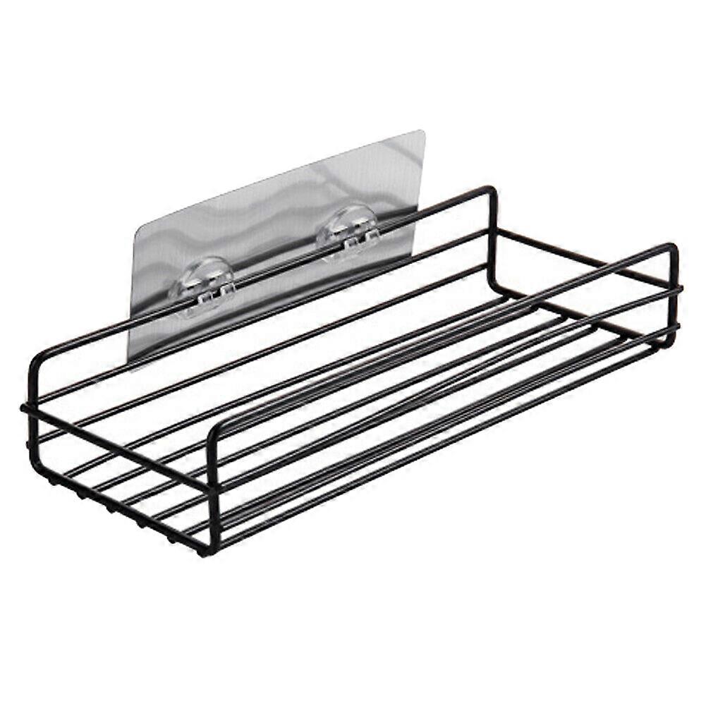 Kitchen Bathroom Shower Caddy Shelf Wall Mount Corner Organizer Storage Rack