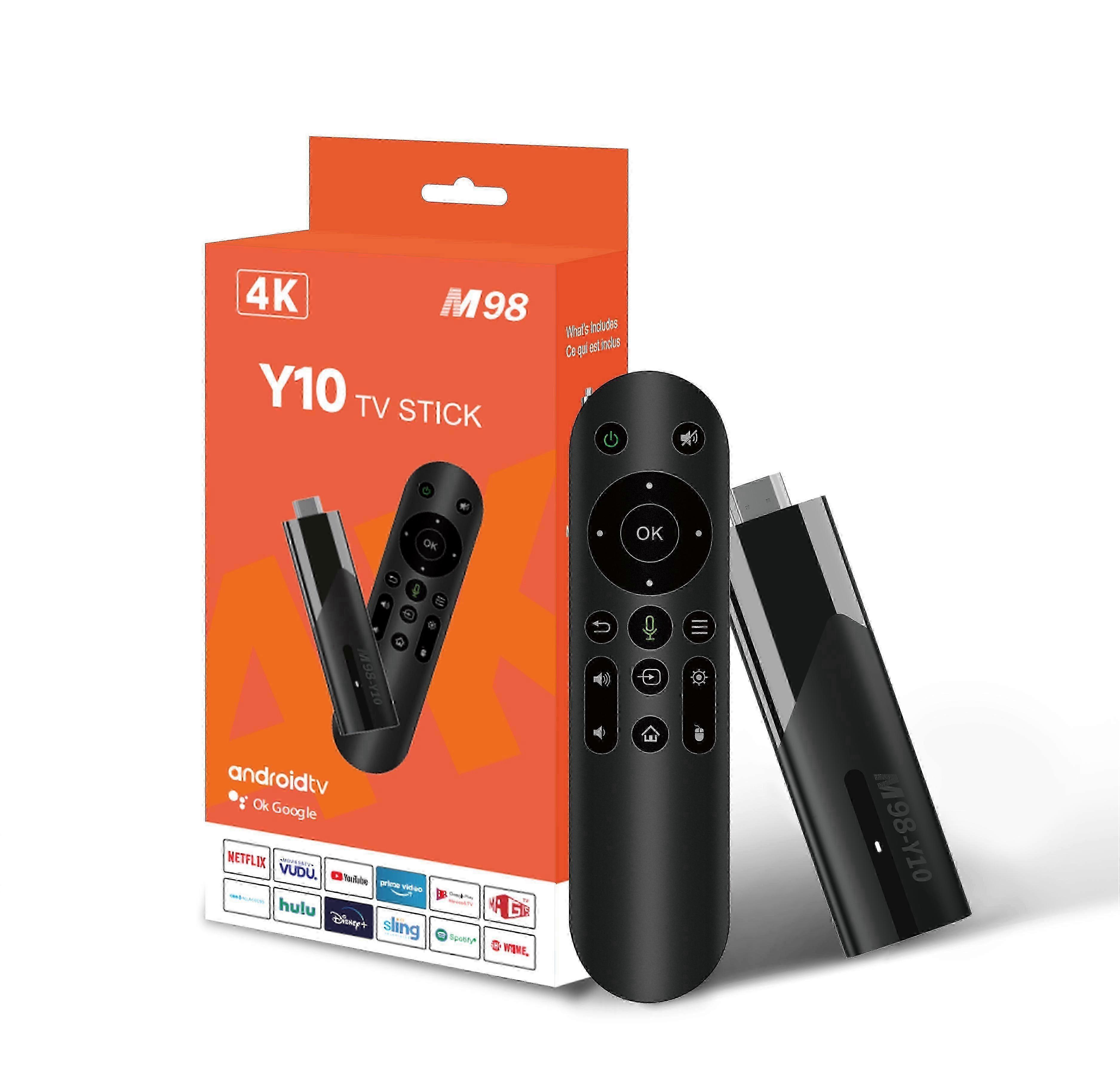 Android 13 TV Stick 4K avec WiFi bi-bande pour le streaming Smart TV