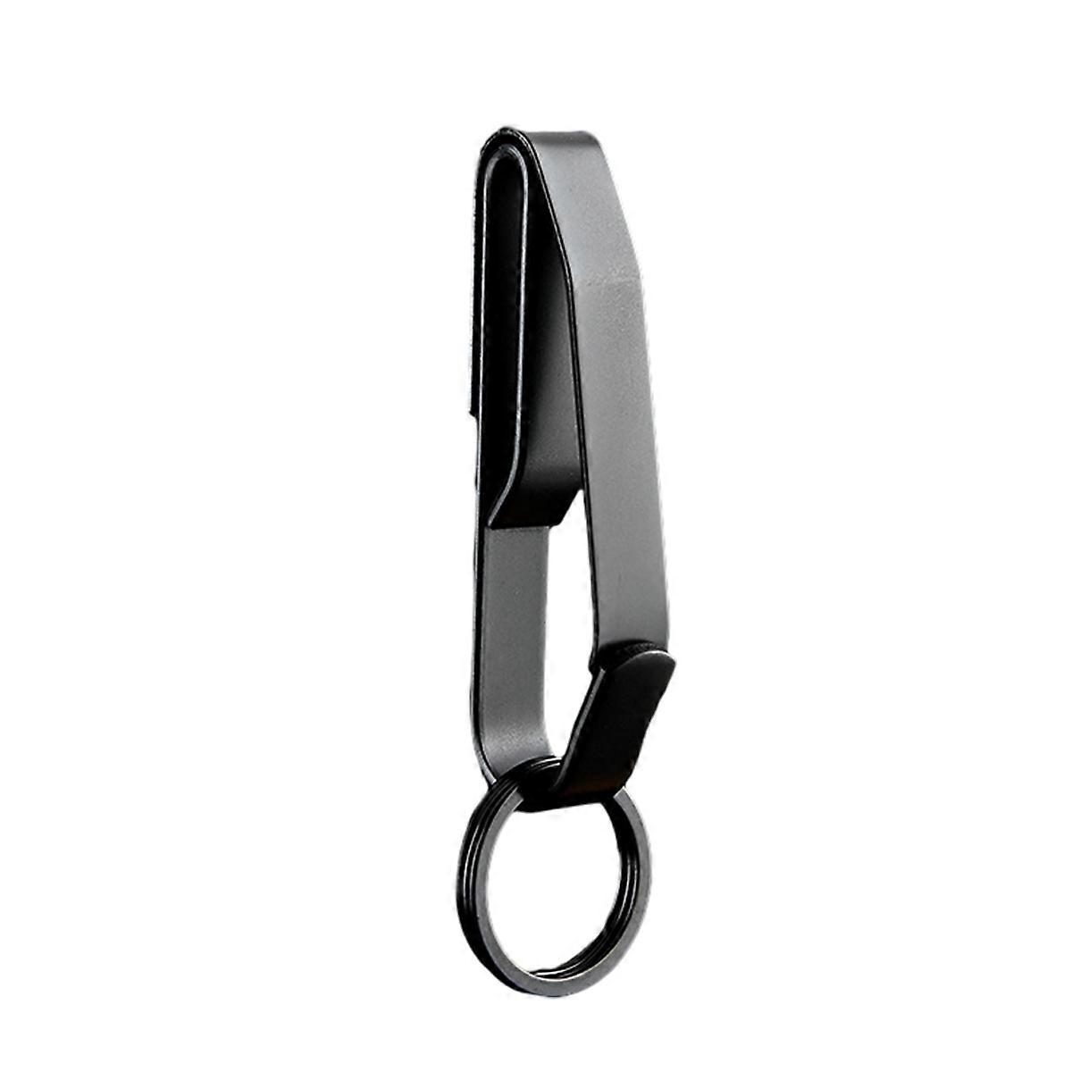 Metal Fit Belt Loop Key Ring Clip Holder, Car Keychain Key Clip for Belt, Key Chain Ring for Men and Women