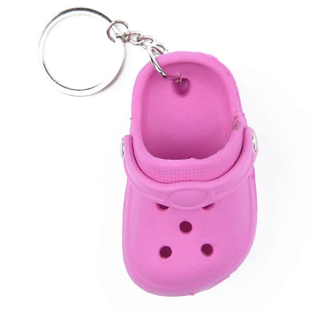 Cute Women's Shoe Keychain - Cute Keychain Birthday Gift for Kids Girls Boys (Pink)