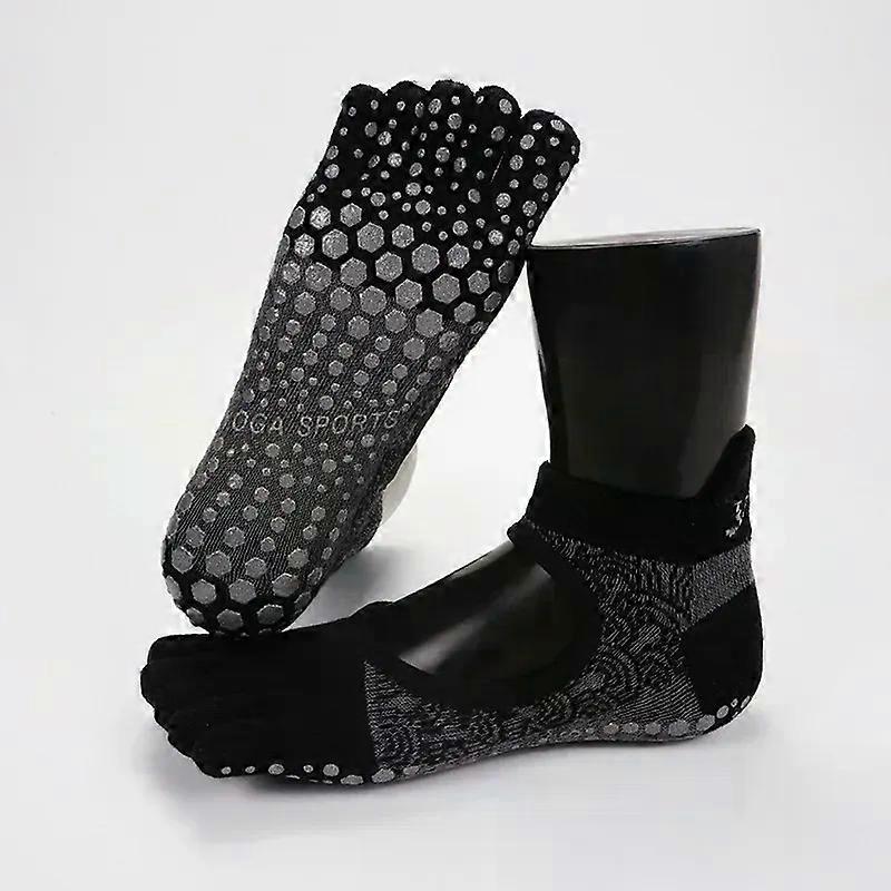 Yoga exercise socks Non-slip Half Toe Pilates Grip Low-Ankle Socks