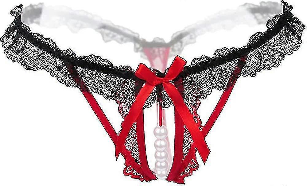 Women's Stylish Lace G-String Thong Panties in Sizes S-3XL