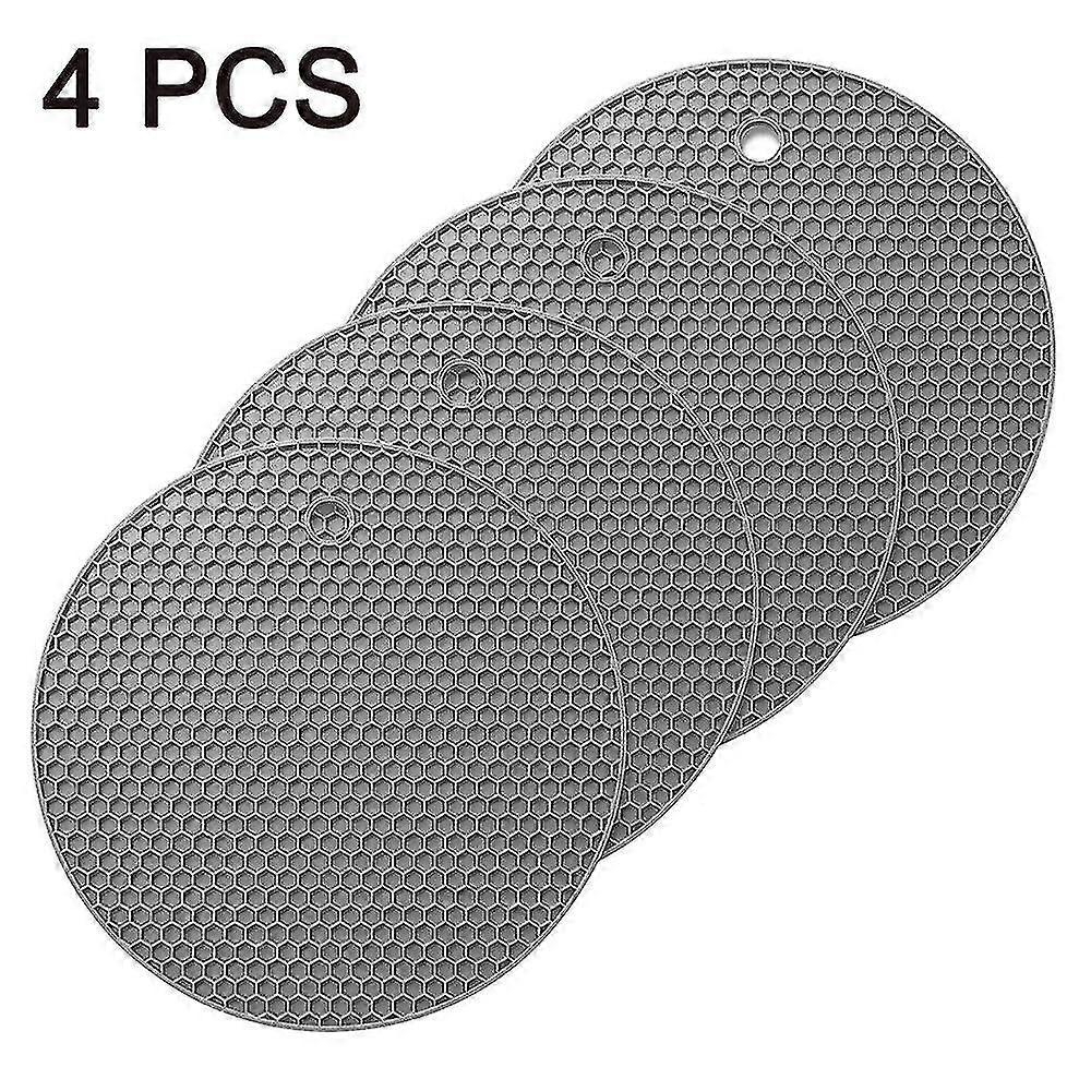 Extra Thick Heatproof Silicone Pot Coaster Trivet Mats