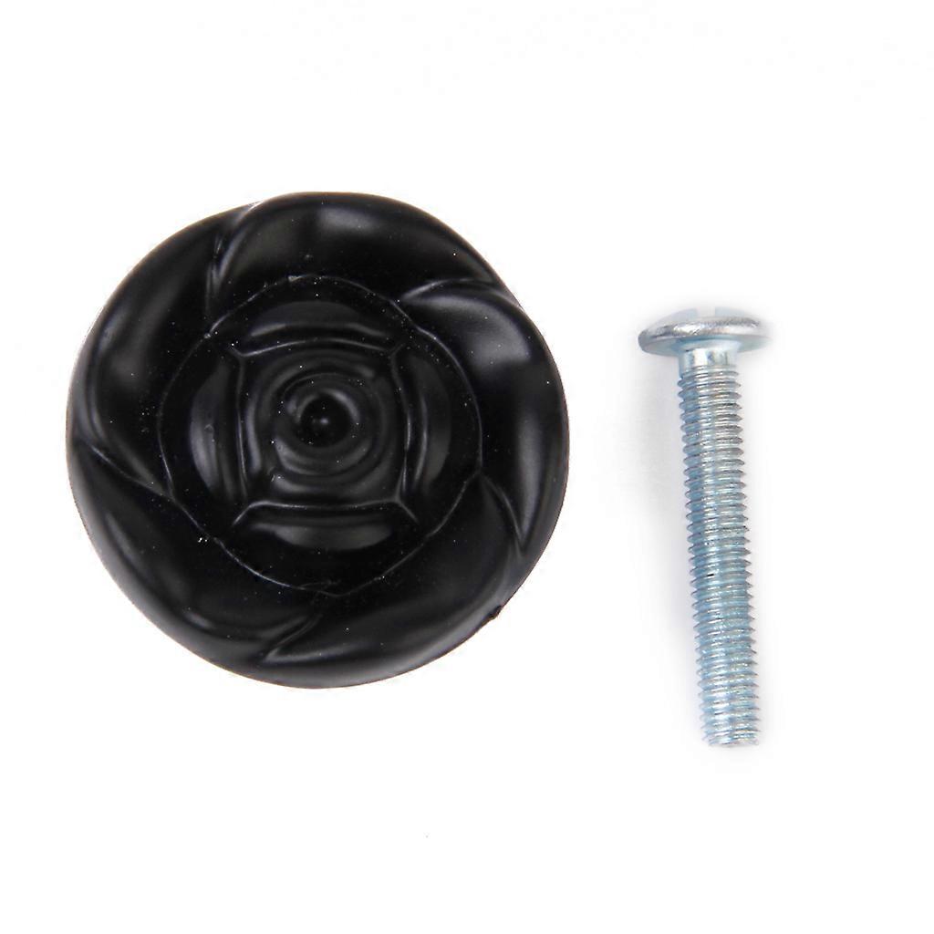 Flower Shaped Cabinet Drawer Furniture Hardware handle for door Pill Knob