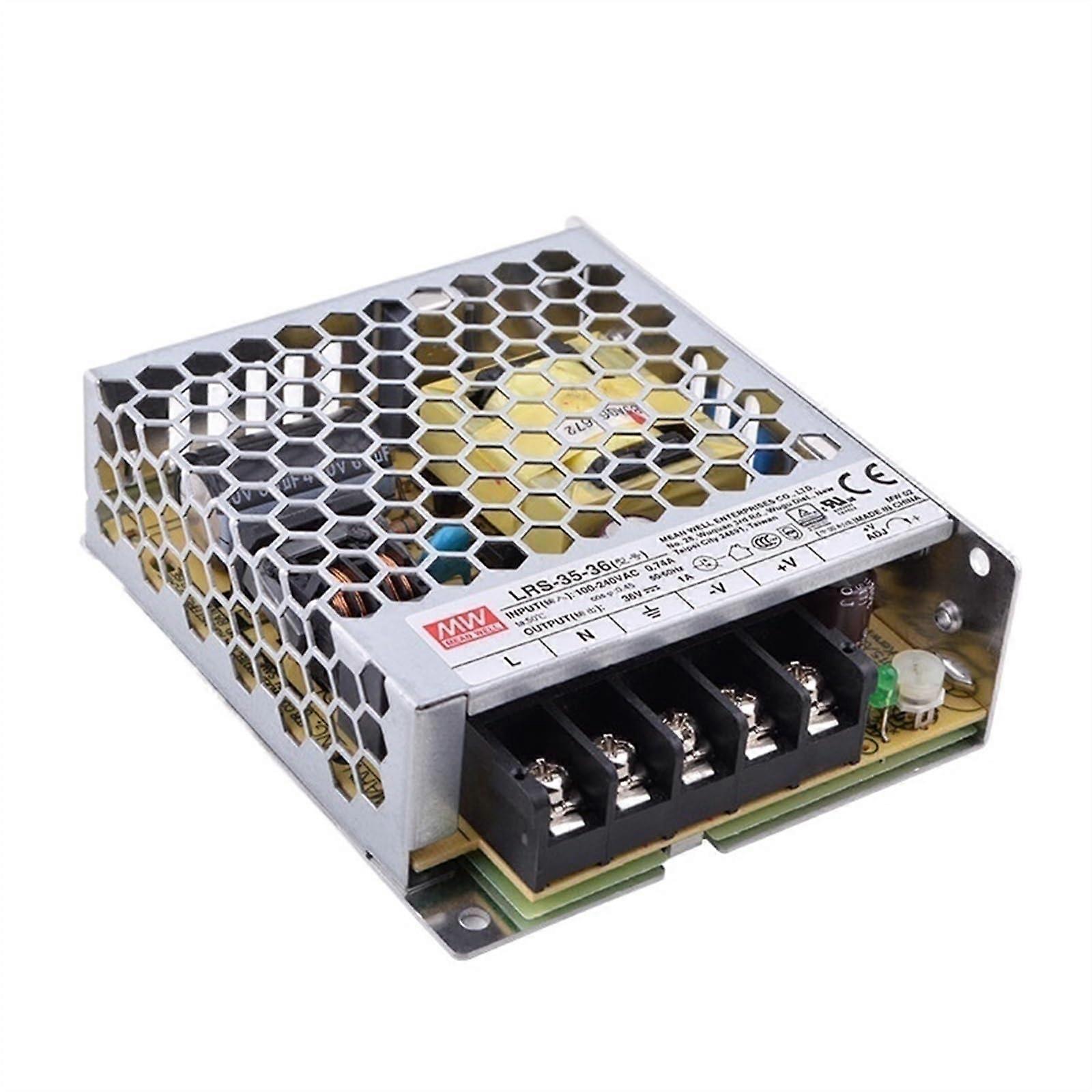 LRS-35 Series Switching Power Supply 5V 12V 15V 24V 36V 48V Models Compatible with RS-NES LRS-35-15