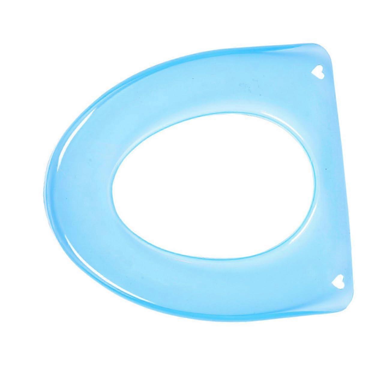 Toilet Seat Cushion Pad Round Soft Cover Comfortable Household Mat Material Waterproof Non-Slip Design